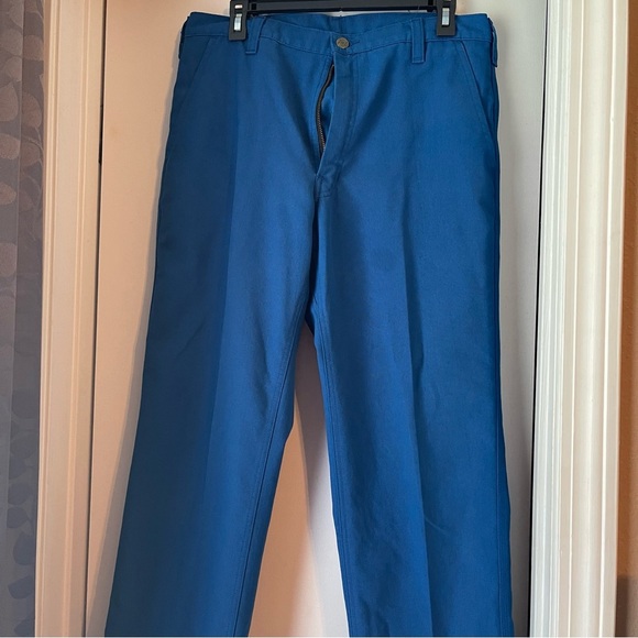 Workrite 2112 Nomex HRC1 Vibrant Blue Work Pants Size33” - Picture 1 of 9